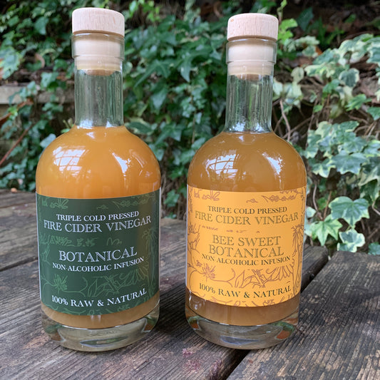 Botanical Fire Cider Vinegar Non alcoholic drink mixer
