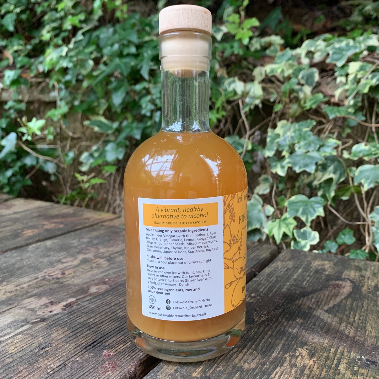 Botanical Fire Cider Non-Alcoholic Infusion 350ml