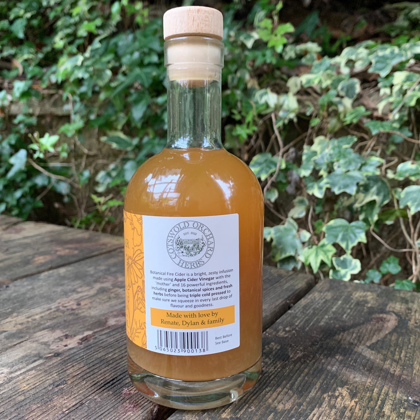 Botanical Fire Cider Non-Alcoholic Infusion 350ml